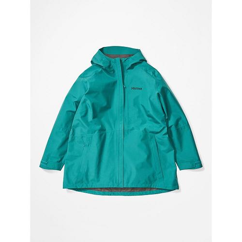 Marmot Rain Jacket Green NZ - Minimalist Jackets Womens NZ2968437